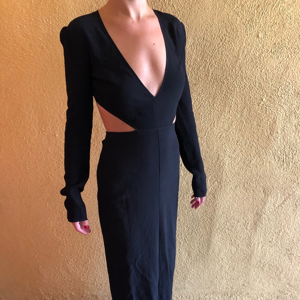 RARE Reformation cut out dress